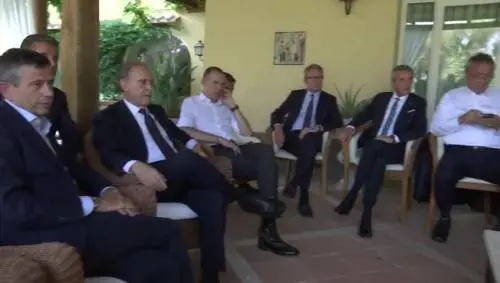 Vertice centrodestra a Villa Grande