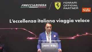 “L’eccellenza italiana viaggia veloce”, presentata la partnership Frecciarossa/Ferrari a Maranello