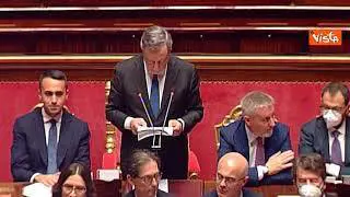 Draghi: "Sostegno immeritato, ma per il quale sono grato"