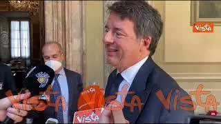 Renzi: "Bene Draghi in aula, stasera capiremo se andremo in ferie o in campagna elettorale"