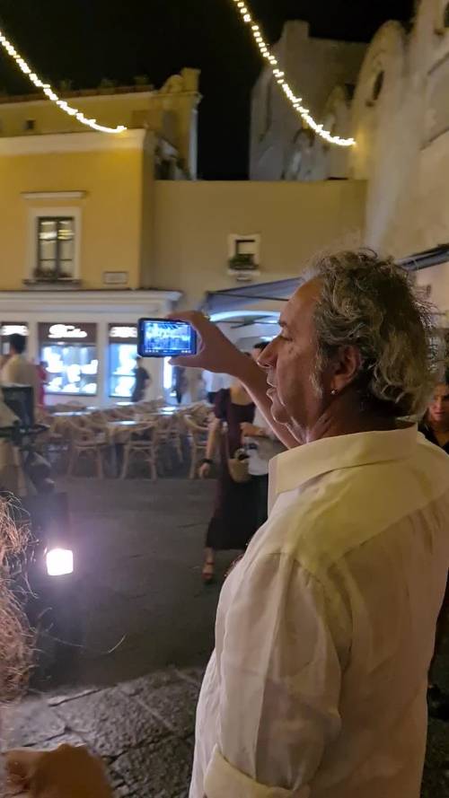 Paolo Sorrentino, spot tv d'autore a Capri