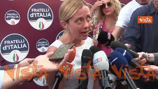 Meloni: "Governo fallimentare. Quando metti insieme tutto e il contrario di tutto succede questo"