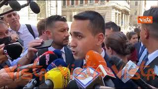 Di Maio: "Alle elezioni non vado con quelli che hanno fatto cadere Governo"