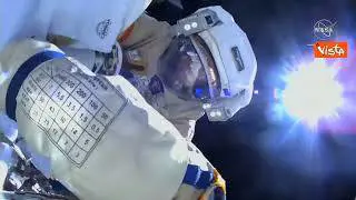 Passeggiata spaziale per Samantha Cristoforetti, è la prima donna europea