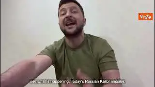 Zelensky: “Attacco missilistico russo ad Odessa è cinico, chi vuole dialogo guardi cosa accade”