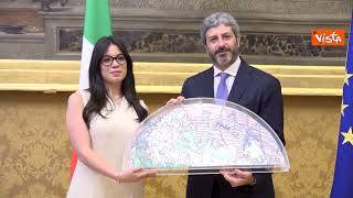 Fico riceve il tradizionale "Ventaglio" dall'Associazione Stampa Parlamentare