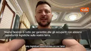 Zelensky: "Distruggeremo i piani dei russi e libereremo il nostro territorio"