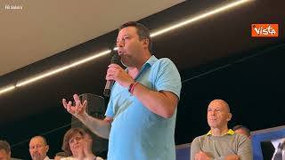 Salvini: "L'invidia la lascio a sinistra, Italia non ha bisogno di rosiconi"