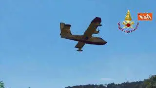 Incendio sul Carso, non si ferma l'attività dei Vigili del Fuoco