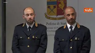 Nigeriano ucciso in strada a Civitanova Marche, le immagini della conferenza stampa della Polizia