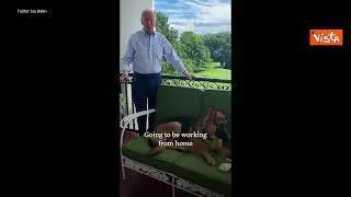 Biden: "Di nuovo positivo al Covid, lavorerò da casa"