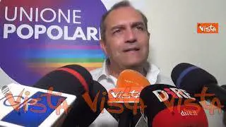 De Magistris presenta Unione Popolare: "Nostra è l'unica coalizione pacifista"