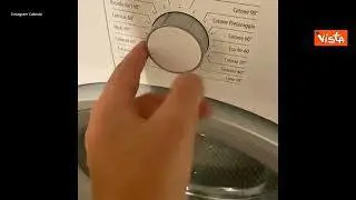 La moglie di Calenda spiega al leader di Azione come fare la lavatrice, il video postato sui social