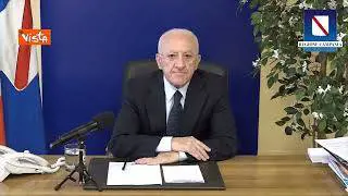 De Luca: "Pelosi a Taiwan è andata a provocare la Cina"