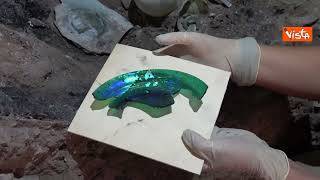 Un baule rimasto chiuso per 2000 anni ritrovato a Pompei, apparteneva al ceto medio. Le immagini