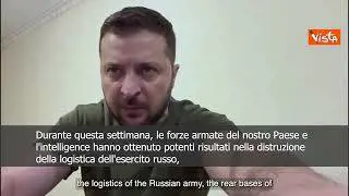 Zelensky: Esercito ucraino ha ottenuto importanti risultati questa settimana