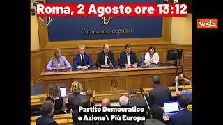 Calenda lascia alleanza con Pd. I Dem pubblicano un video del giorno dell'accordo elettorale
