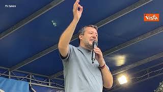 Salvini: Centrodestra compatto, a sinistra sembra l'asta del Fantacalcio