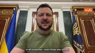 Zelensky: "Se Mosca ricorre a pseudo-referendum, stop a negoziati"