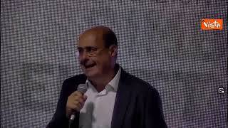 Zingaretti: "Simbolo Pd è speranza per futuro dell'Italia"