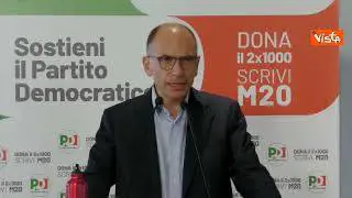 Letta: Errore drammatico di Berlusconi mettere Quirinale al centro della campagna elettorale