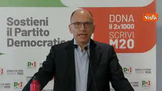 Letta: O si sta dalla parte della Costituzione o della sua distruzione