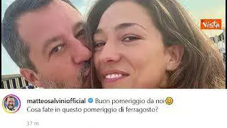 Ferragosto, dalla foto del pranzo di Berlusconi al gatto di Calenda: Ecco gli auguri via social