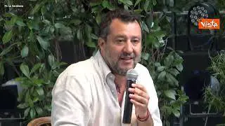 Salvini: "Polemiche sul mio credo? E' un verbo straordinario"