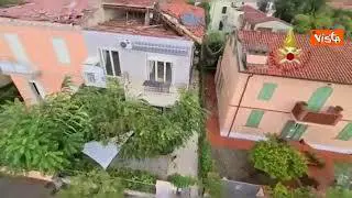 Maltempo in Toscana, ecco le immagini di Lucca dopo la tromba d'aria