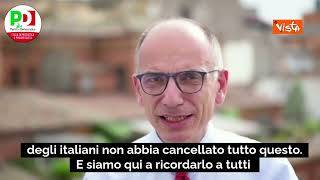 Letta: Se vinciamo elezioni una mensilità in più all’anno ai lavoratori con riduzione tasse lavoro