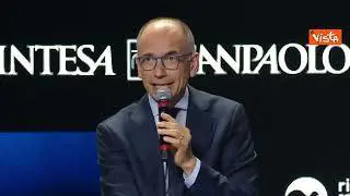 Fischi per Letta al meeting di Rimini per la proposta su obbligatorietà della scuola d'infanzia