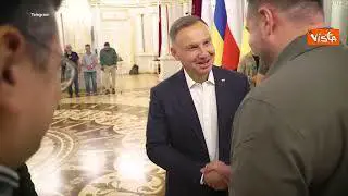 Ucraina, il Presidente polacco Duda a Kiev incontra Zelensky