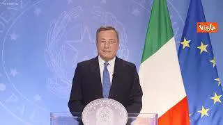 Festa nazionale ucraina, Draghi: "Vostro coraggio ispirazione, Italia vi è vicina"