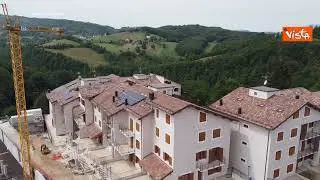Anniversario terremoto Amatrice, le immagini della cittadina distrutta dall'alto