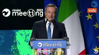 Draghi: "L'Italia è un grande Paese, ce la farà con qualsiasi Governo"