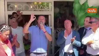 Salvini: "Se sinistra parla di diritto di drogarsi, non ha diritto di governare"