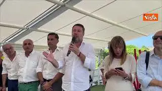 Salvini: "Su energia governo segua modello Francia, tetto bollette al 4%"