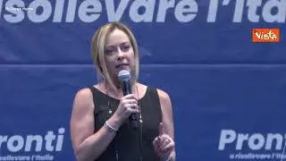 Meloni: "Declino non è una scelta, tendenza si può invertire"