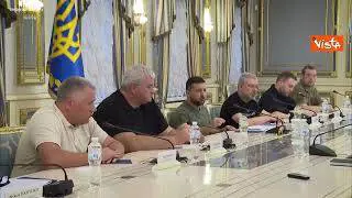 Zelensky incontra delegazione Aiea a Kiev