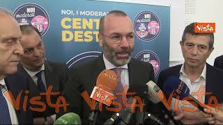 Weber (PPE): Europa in tempo di crisi, qui per convincere italiani a votare moderati e centrodestra