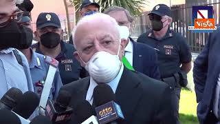 De Luca: "Sbagliato aprire scuole e poi chiuderle subito per seggi elettorali"