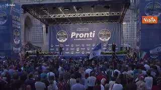 Meloni: Nella morra cinese della sinistra clandestino batte donna violentata