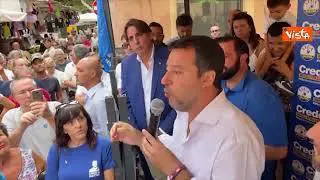 Salvini: "Imprenditori mi chiedono di rivedere sanzioni a Russia"