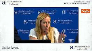 Meloni: "No a scostamento di bilancio per caro energia, usare fondi programmazione europea"