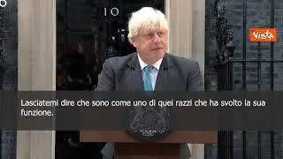 Boris Johnson: Sono come un razzo che ha compiuto sua missione, ora sparirò nel Pacifico