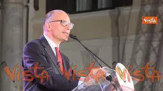 Letta: “Fare Segretario Pd chiamandosi Enrico è impegnativo, non sono pentito di essere tornato”