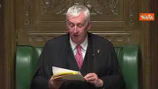 Lo speaker della Camera: "Sua Maestà è nelle nostre preghiere"