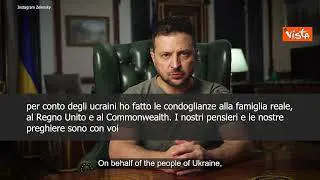 Zelensky: "Morte regina Elisabetta rappresenta perdita per l'Europa e per il mondo"