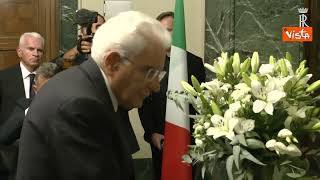 Morte regina Elisabetta, Mattarella firma il libro di condoglianze all'ambasciata UK a Roma