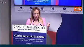 Meloni: "Tetto al prezzo del gas europeo soluzione migliore contro caro bollette"